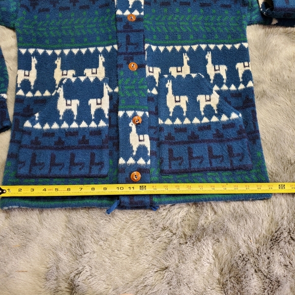 Around the World Wool Button down Sweater - Picture 8 of 11